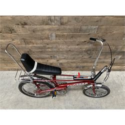 Raleigh Chopper Mk2 Arrow Wedge bicycle, fully restored and rechromed