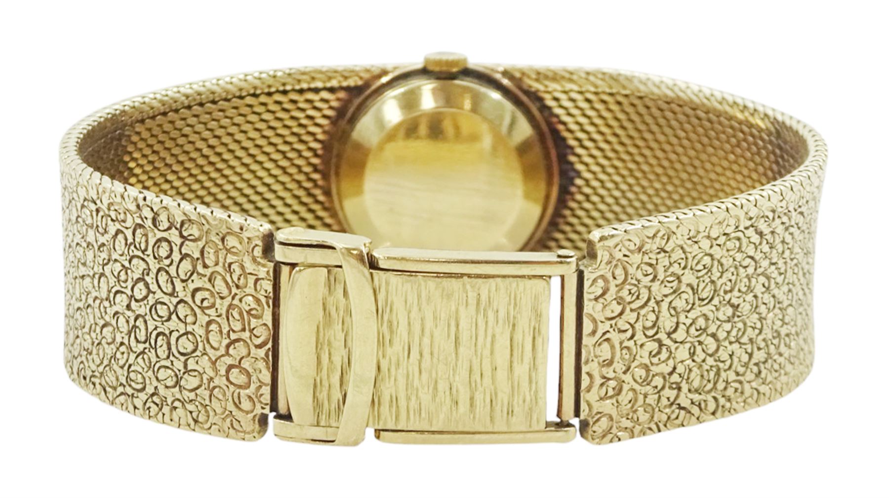 Rotary ladies 9ct gold manual wind wristwatch, London 1970