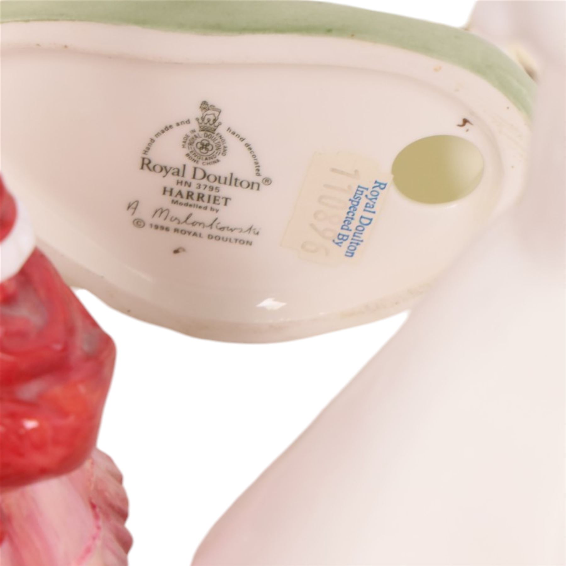 Collection of Royal Doulton figures including Alexandra, Ballet Shoes, Harriet, Valerie etc