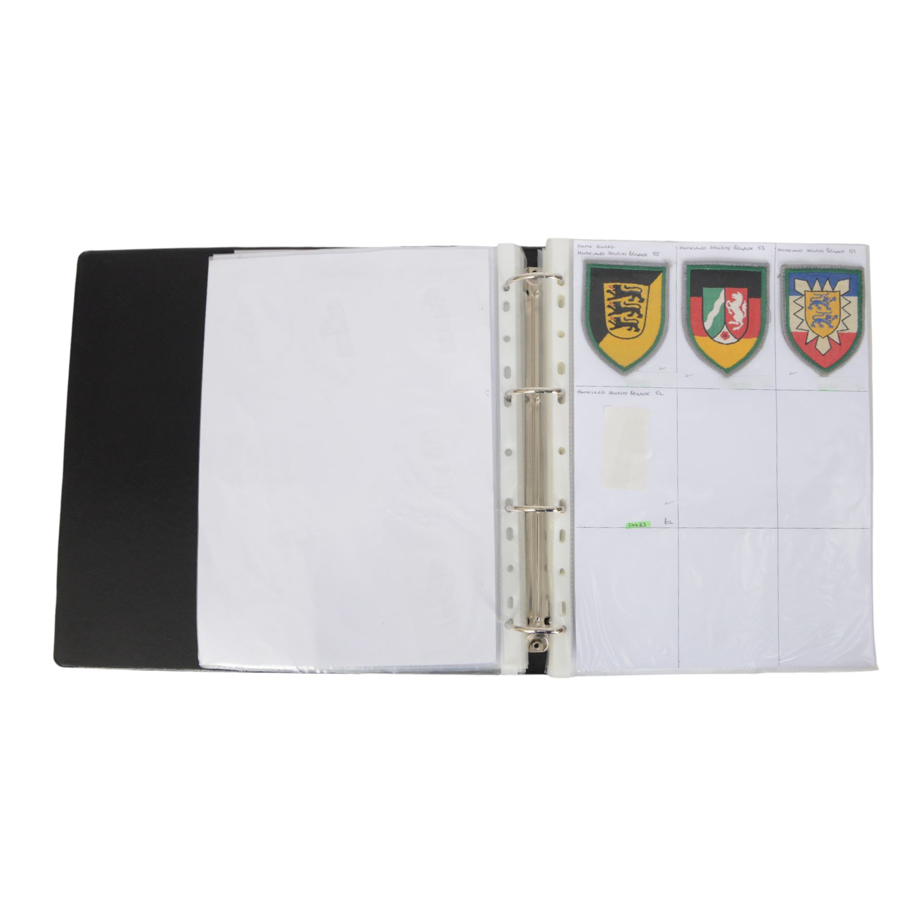 Collection of East German and West German Military cloth insignia, approximately one hundred and eighty three cloth and bullion badges, circa.1950-60
