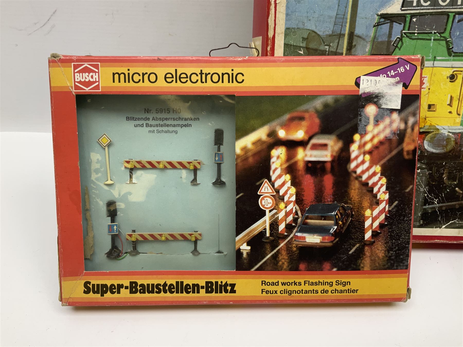 Hornby '00' gauge - RS.651 Freightmaster Set with Class 31 Diesel (Brush Type 2) A1A-A1A locomotive, seven wagons and track; boxed; together with fifteen various makers wagons and Busch Micro Electronic Roadworks Sign Set; predominantly boxed