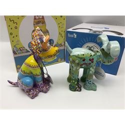 Wallace & Gromit - Gromit Unleashed: two Aardman Animations The Grand Appeal 'Gromit Unleashed' figures comprising Sprinkles and Blossom, both with boxes