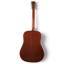 Atkin Essential Dreadnought acoustic guitar, serial no. 1875, circa 2022, signed to interior label, with light aged finish in custom TKL carry case with Atkin logo, guitar L102cm
