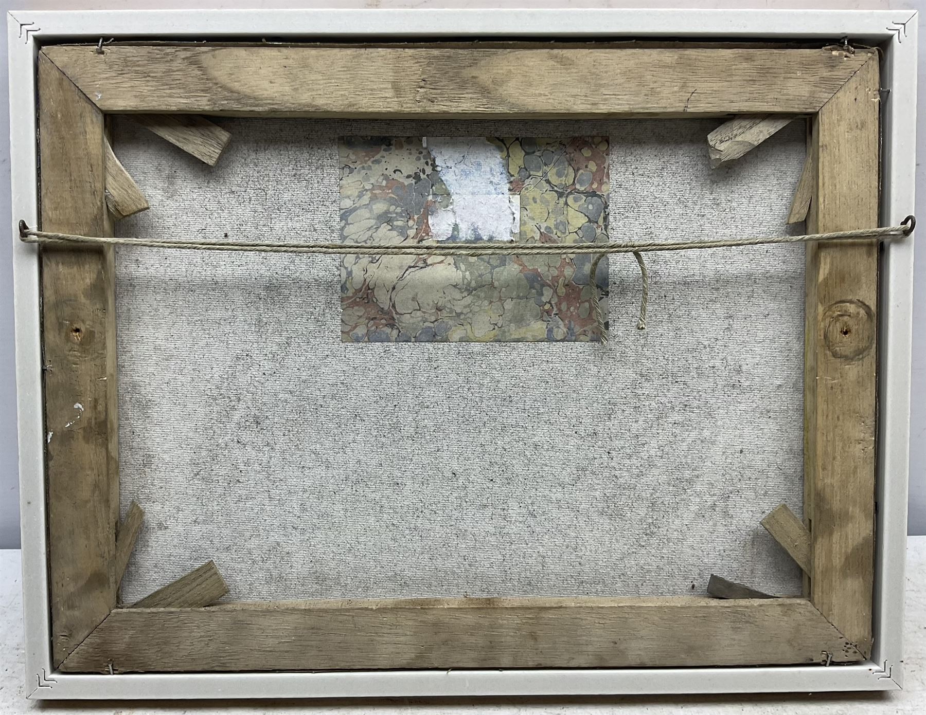 Adam Francis Watson (Sheffield 1859-1932): Catbells from Derwentwater, oil on canvas unsigned 30cm x 40cm 
Notes: Watson was an important Sheffield-based architect, one half of the architectural firm Holmes and Watson alongside Edward Holmes (1859-1921). Together, they were responsible for many fine public and private buildings in the north of England. Watson was also an accomplished painter, although left the majority of his works unsigned. We are grateful to the artist's estate for their assistance in cataloguing this lot.