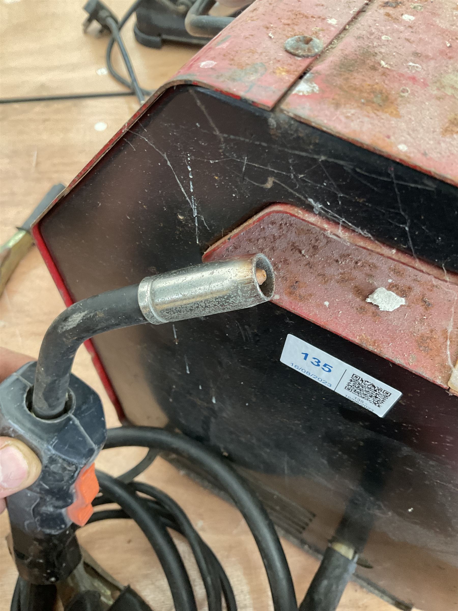 Weld Arc Plus MIG 121 welding machine  - THIS LOT IS TO BE COLLECTED BY APPOINTMENT FROM DUGGLEBY STORAGE, GREAT HILL, EASTFIELD, SCARBOROUGH, YO11 3TX