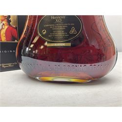 Hennessy X.O extra old cognac, 1lt, 40% vol, in box 