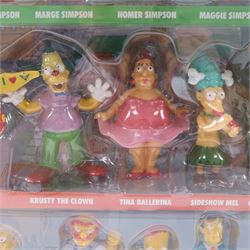 Winning Moves The Simpsons limited edition figurine collection, boxed