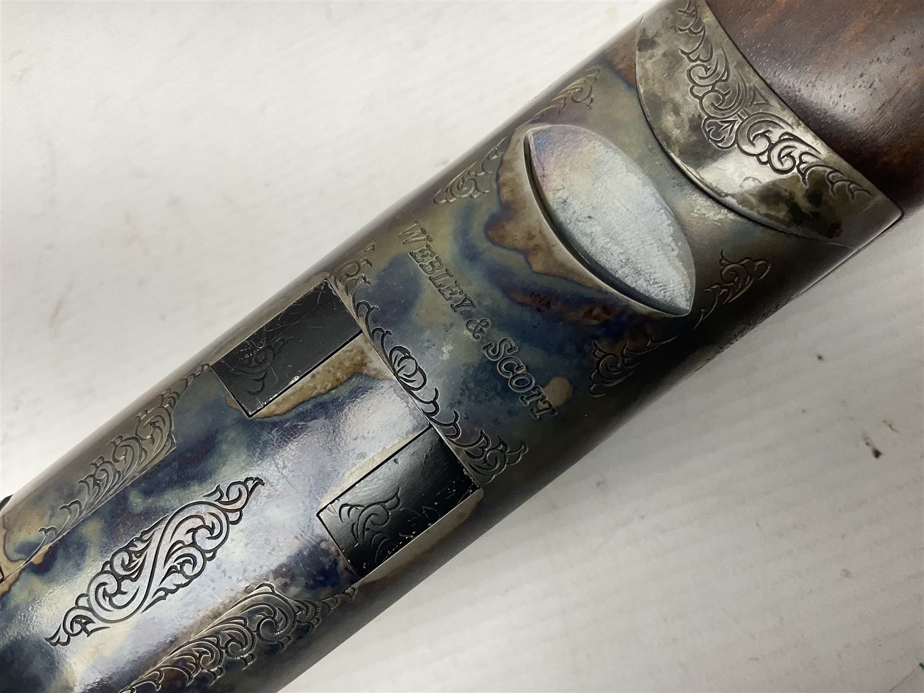SHOTGUN CERTIFICATE REQUIRED - Webley & Scott 12-bore by 2 3/4