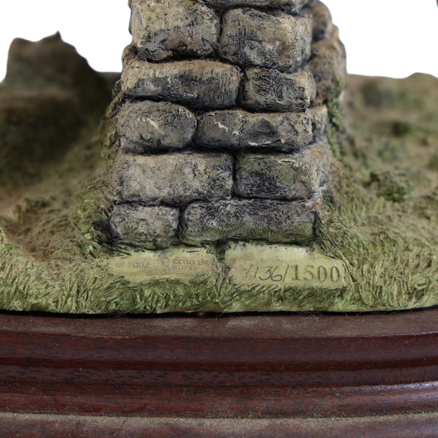 Border Fine Arts A Day with the Hounds, upon a wooden base, H21cm