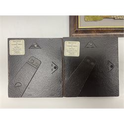 Nine Lilliput Lane framed wall plaques, including Fell View, Battleview, Catslide Cottage, Ashdown Hall and Shannon's Bank, together with three smaller circular framed Lilliput Lane plaques