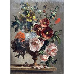 Stuart Scott Somerville (British 1908-1983): Bouquet in a Campana Urn, oil on panel signed...