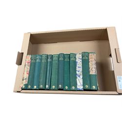 Arthur Ransome, twelve books, including some first editions