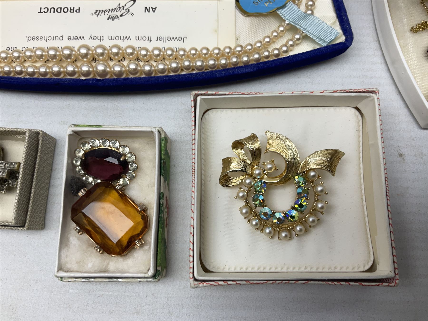 Victorian and later jewellery including silver thimble, rolled gold pendants, earrings and brooches and a collection of wristwatches including Sekonda, The Westminster Collection Historic Timepieces Spitfire pocket watch etc