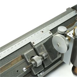  Baker of London travelling microscope with Chesterman vernier scale No16574 and a Swift brass microscope 