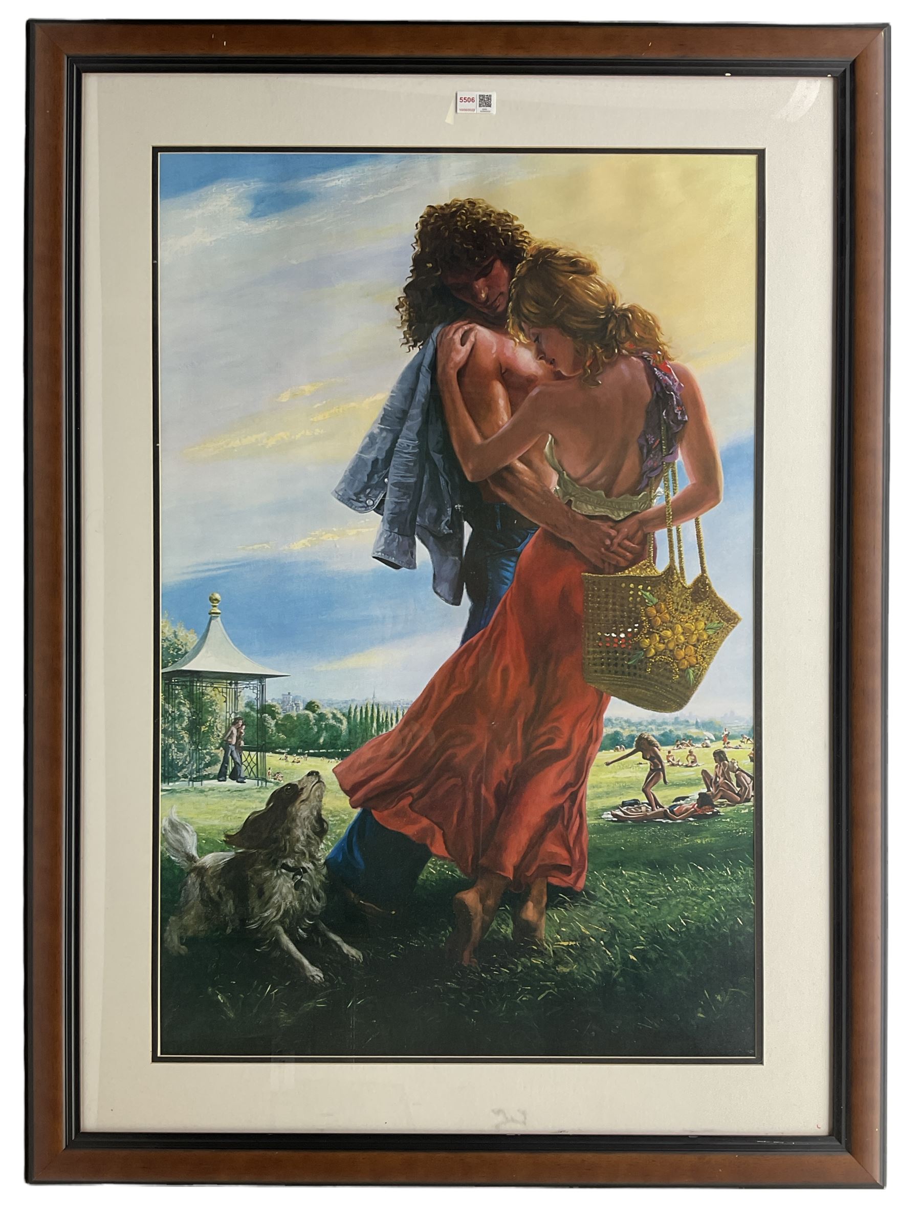 After Colin S Frooms (British 1933-2017): 'Heatwave', colour print 92cm x 60cm