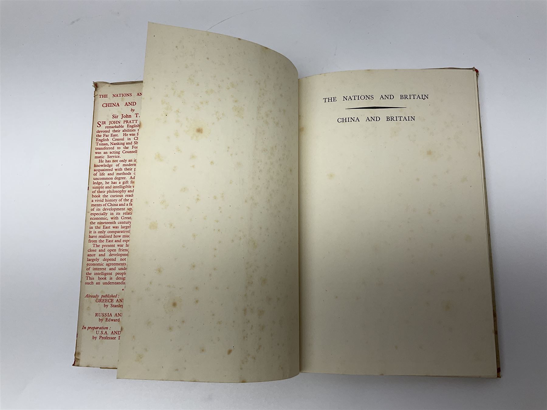 Bertin M. & Breton M.: China Its Costume, Arts, Manufactures etc. 1812 Stockdale London. Four volumes in one. Hand coloured plates. Half leather binding; Doolittle Rev. Justus: Social Life of the Chinese. 1868. Illustrated. Rebound in half morocco with marbled boards; and three other books of eastern interest (5)
