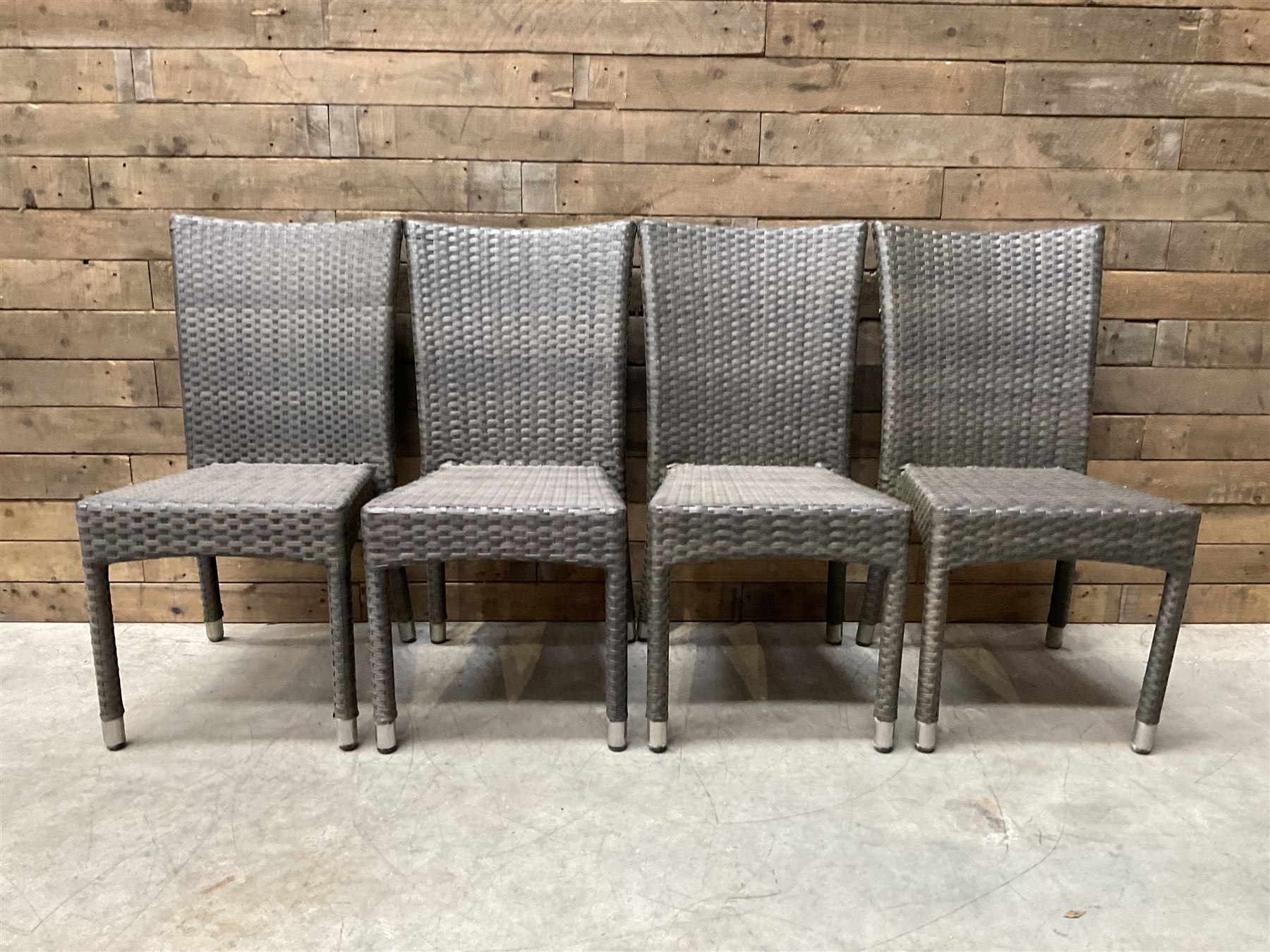 Rattan House - sixteen rattan garden chairs