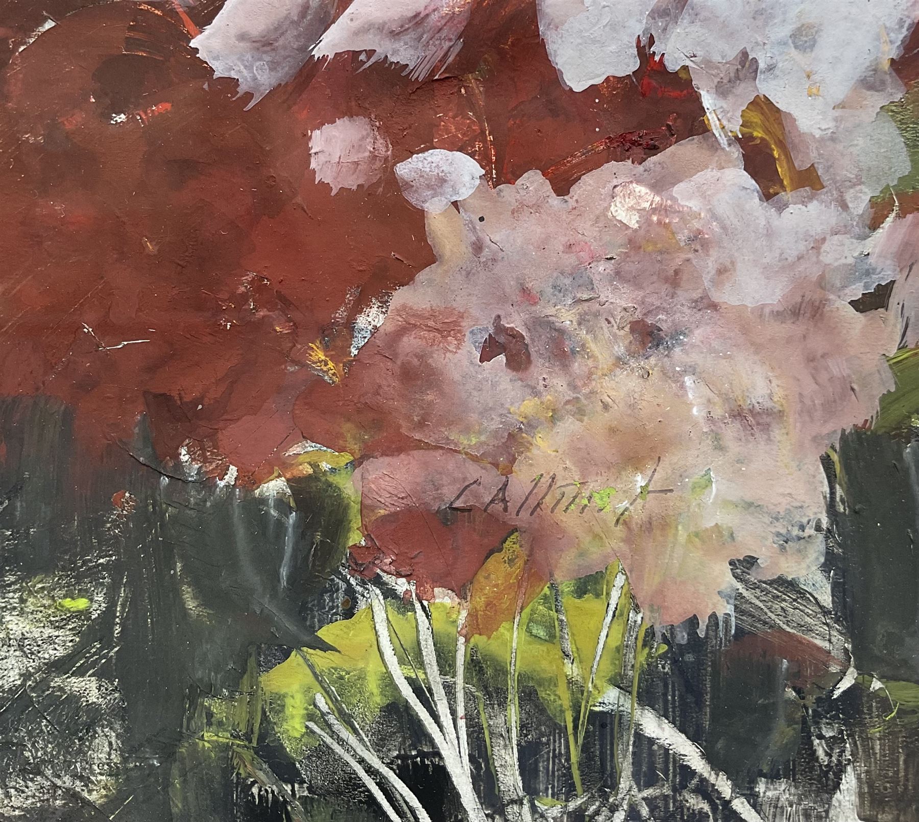 Cecil Arthur Hunt RWS RBA (British 1873-1965): Still Life of Flowers, watercolour signed 25cm x 19cm 