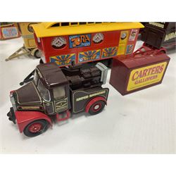 Corgi - various models both boxed and loose to include Dibnahs Choice 1 50 scale 80308, Classics 31702 and 97920, along with loose 1937 Rolls Royce 111 Sedance de Ville model, further mostly Showmans Range models and assembled fairground kits