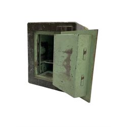 Withy Grove Stores Leeds - late Victorian cast iron safe 