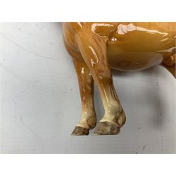 Beswick Norwegian Fjord Horse in Dun gloss, no. 2282, printed mark beneath, H16cm

