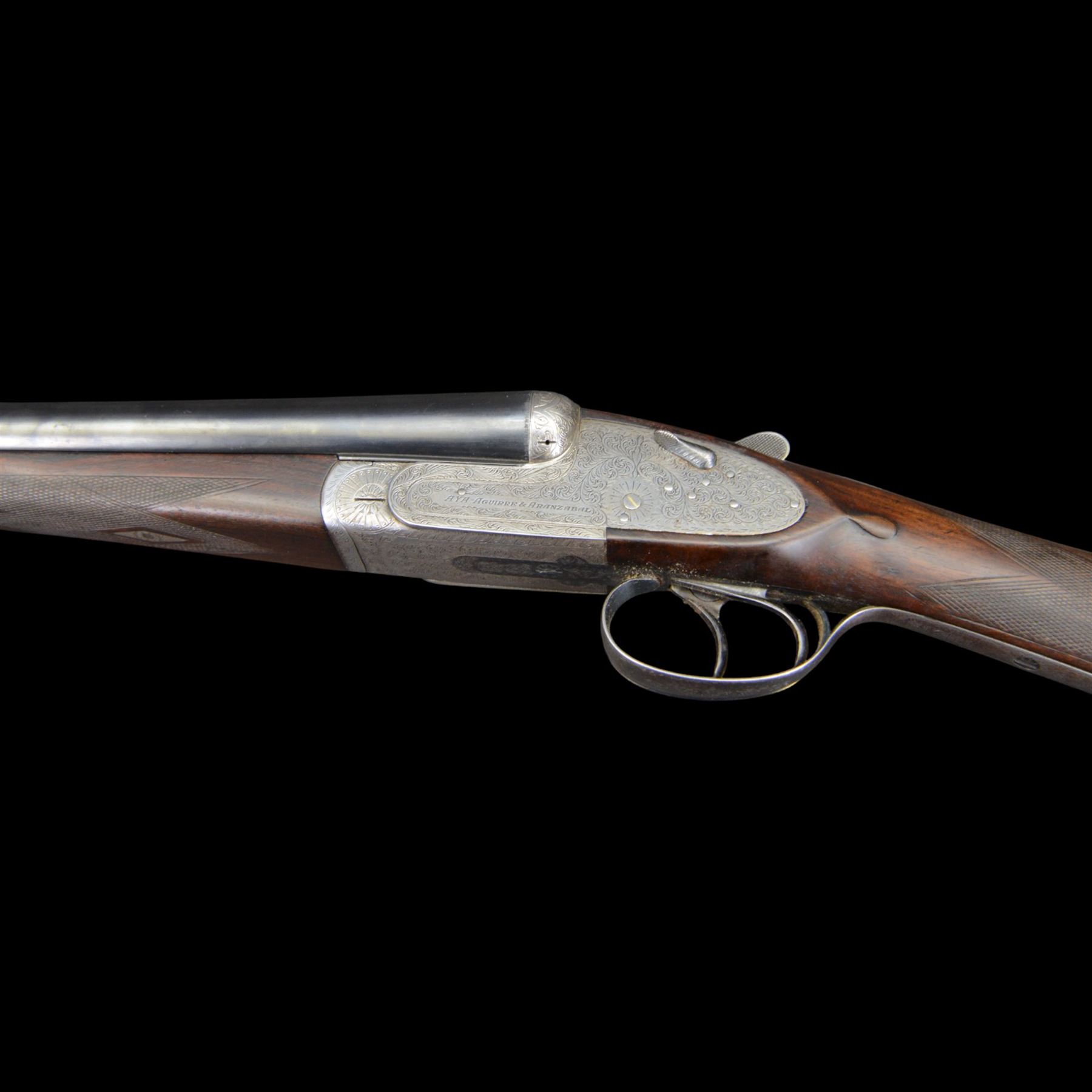 SHOTGUN CERTIFICATE REQUIRED - Aguirre Aranzabal AYA, 12 bore sidelock ejector side by side double barrel shotgun with 66cm (26