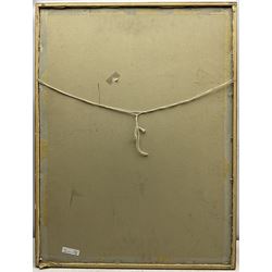 Ernst Lohse (Danish 1944-1994): Abstract, screenprint signed and dated '89 in pencil 61cm x 42cm