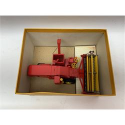 Corgi - Massey-Ferguson 780 Combine Harvester no.1111 and Corgi Massey-Ferguson 65 Tractor with Shovel no.53; both in original boxes 