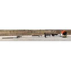 Stihl KM 100R petrol multi hedge trimmer