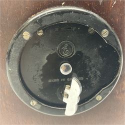 Elliott mahogany cased mantel clock