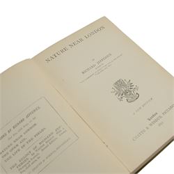 Richard Jefferies; collection of eleven books, including Wild Life in a Southern Country, The Open Air, Amaryllis at the Fair, The Story of my Heart etc  