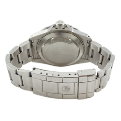 Rolex Oyster Perpetual Date Submariner 2001 stainless steel automatic wristwatch, model No.16610, serial No.K644609, boxed with papers

[image code: 7mc]