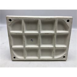 Two Capodimonte figures, comprising The Watchmaker by Curiase and Tramp Seated on a Bench, created by D.Bonalberti, tallest example H24cm