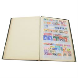 Commonwealth and World stamps, including Aden, Antigua, Australia, British Guyana, Brunei, Bermuda, Ceylon, Christmas Islands, Fiji, Malaya, Malta, Nigeria, St Kitts and Nevis, etc, in various albums and loose, together with two empty stockbooks and various stock cards