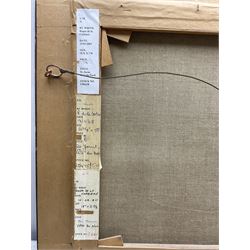 Roger de la Corbière (French 1893-1974): 'St Jacut - Côte du Nord', oil on canvas signed, titled on gallery labels verso 44cm x 53cm 
Provenance: with E Stacy-Marks Ltd. (thrice), Eastbourne and Folkington, labels verso