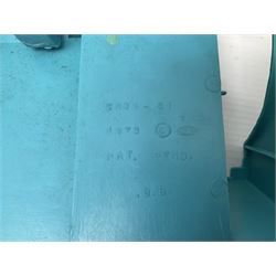 Ideal Derry Daring and Her Trick Cycle, with clothed figure on trick cycle and winder; in original illustrated box dated 1975