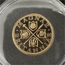 'The Falklands War 1982 2022' gold 1/4oz commemorative trio, each medallion being 7.98 grams of 22ct gold, cased with certificate 