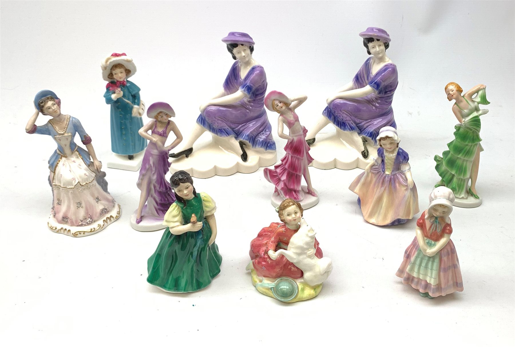 Five small Royal Doulton figurines | Antiques, Collectables  display picture 1