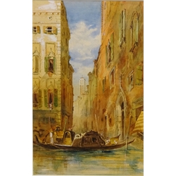  'Venice', watercolour signed by George Colville (British 1887-1970) 41.5cm x 27cm  