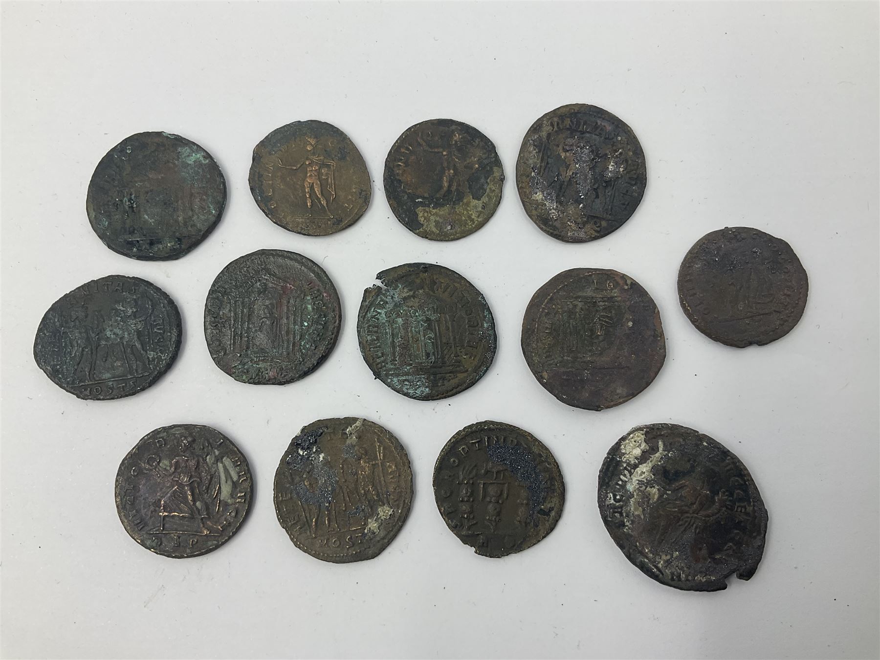 Roman Imperial Coinage, Constantine the Great, Maxentius, and further bronze folles circa 294-317AD, various mints (50)