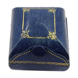 Victorian 9ct gold oval amethyst and seed pearl cluster ring, boxed