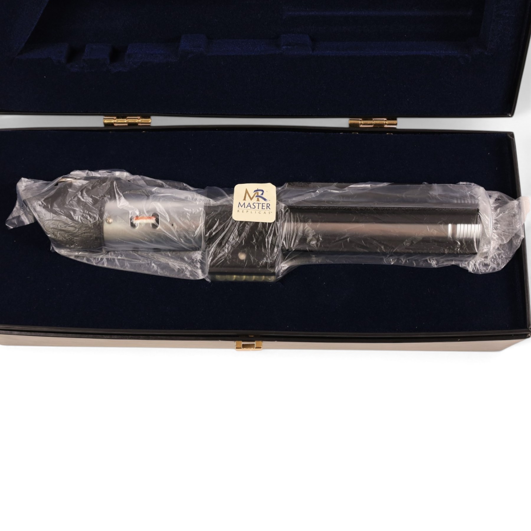 Master Replicas Star Wars Darth Vader's Lightsaber no. SW-117,  1:1 scale, in box with outer cardboard sleeve, with certificate, separate acrylic display case and plaque, limited edition no. 1109/2000