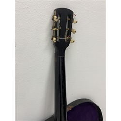 Pietro Tonelli Napoli acoustic guitar in carrying case