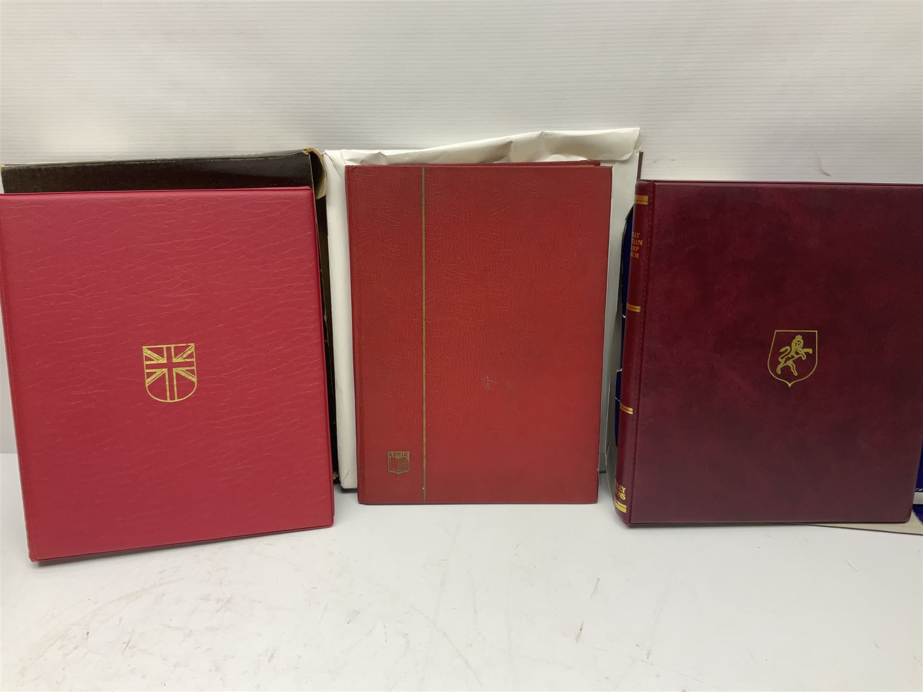 Great British stamps including Queen Elizabeth II mostly commemorative mint decimal issues with 1st class, miniature sheets etc, pre-decimal issues and other QEII stamps with mint and used, housed in four ring binder folders and loose