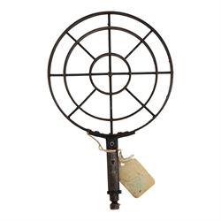 WWII German MG42 anti-aircraft spider sight, with WaA inspection mark, H17cm