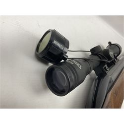 BSA .22 air rifle with under-lever action, the 51cm (20