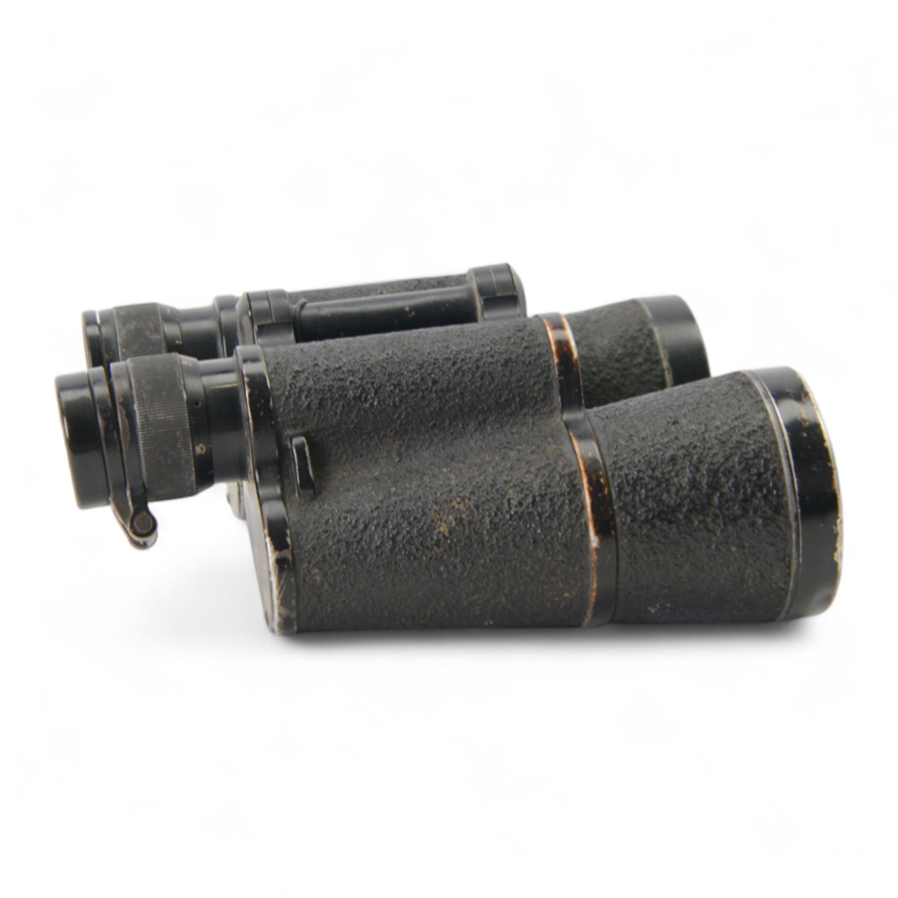 Pair of WWII BMK military binoculars, Dienstglas 7x50, serial number 152655