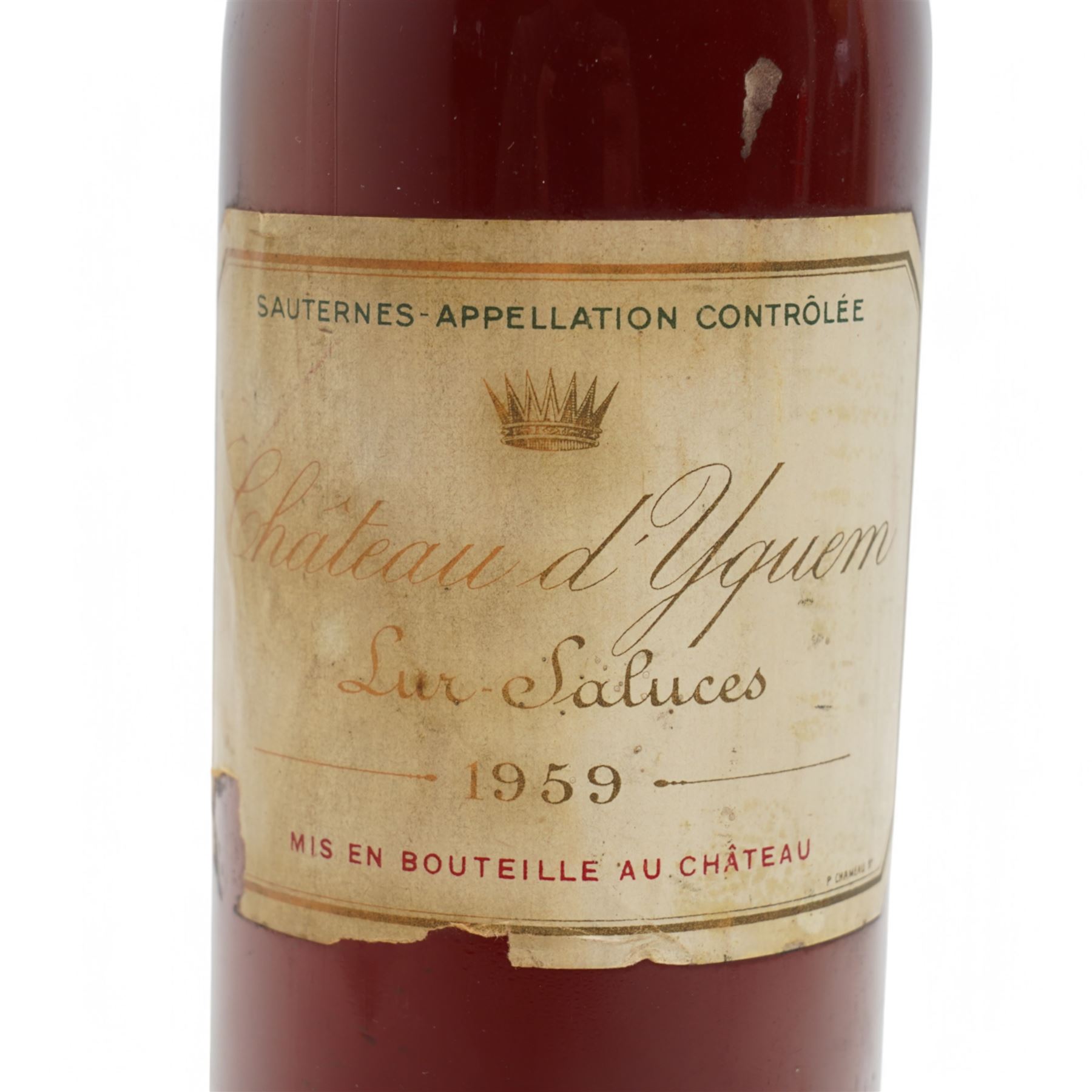 Chateau D`Yquem 1959, Sauternes, 1 bottle