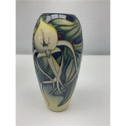 Moorcroft Allegria pattern vase of baluster form, circa 2001, limited edition, 138/200, marked and signed to base, with original box, H19cm