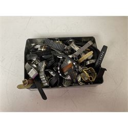 Collection of gentleman's wristwatches, including Swatch, Casio, Timex and Sekonda examples